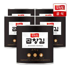 상품 이미지: (신선집중) 광천김  프리미엄 곱창 캔김 30g x 5캔