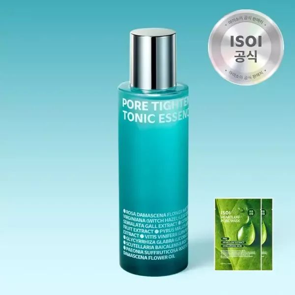 상품 이미지: 아이소이 포어 타이트닝 토닉 에센스 130ml (+ 어성초 마스크 2매)