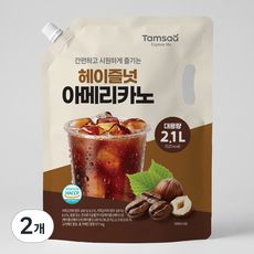 상품 이미지: 탐사 헤이즐넛 아메리카노, 2개, 2.1L