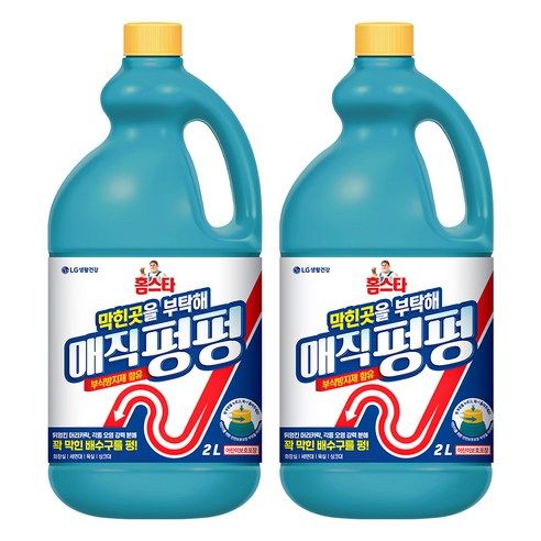 상품 이미지: 홈스타 엘지 막힌곳을 부탁해 매직펑펑, 2L, 2개