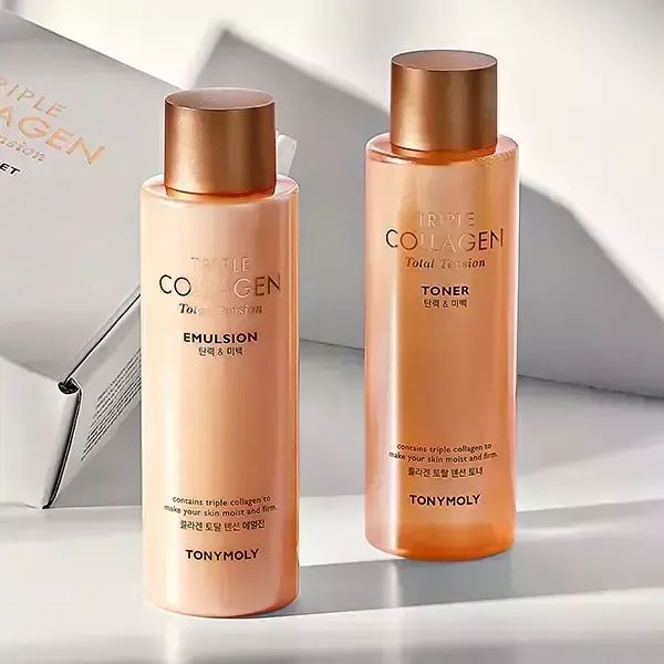 상품 이미지: 트리플 콜라겐 토탈 텐션 2종 세트 (200ml*2+20ml*2)