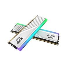 상품 이미지: ADATA DDR5-6000 CL30 LANCER BLADE RGB 화이트 패키지 서린 (64GB(32Gx2))
