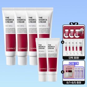 상품 이미지: 더 마데카크림 45ml 4개+15ml 2개_AD+사은품(5일체험분+토닝샷 앰플패드 3매)