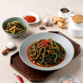상품 이미지: 열무김치 3kg 전라도 보성엔 녹차 열무김치 / 정온가푸드 / 국내산 100% / 당일제조 / HACCP 인증