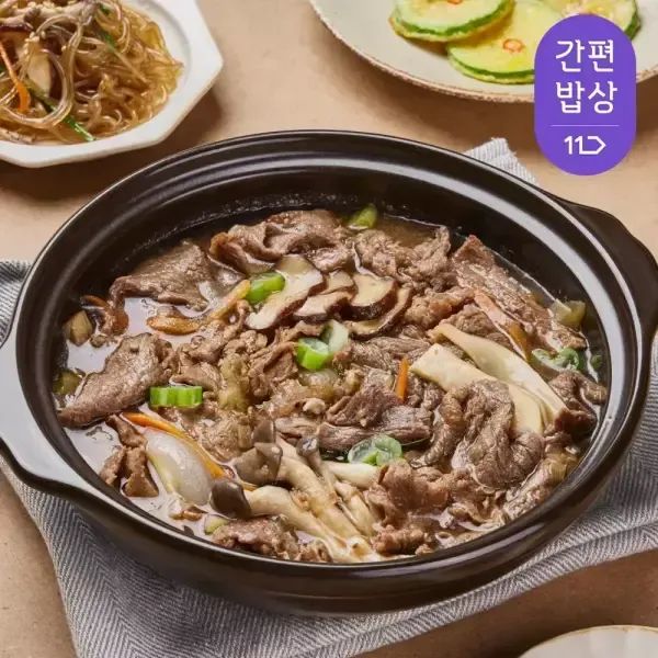 상품 이미지: [쿡솜씨] 뚝배기불고기 소불고기 뚝불 신선야채 밀키트