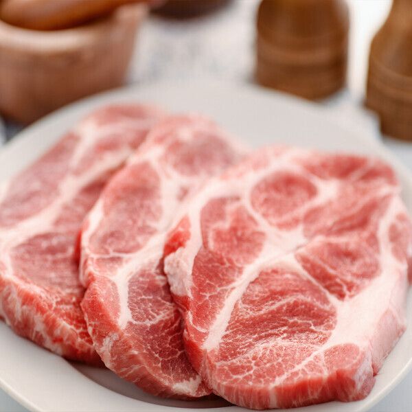상품 이미지: (신선집중) 맛보증 듀록 목살 1.3cm 두께 총 2KG (500g x 4팩)