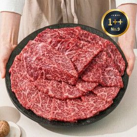 상품 이미지: (신선집중) 1++NO.9등급 한우 눈꽃 로스구이모듬 600g (냉장) 구이모듬 한판