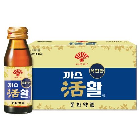 상품 이미지: 동화약품 부채표 까스활 소화제, 75ml, 10개