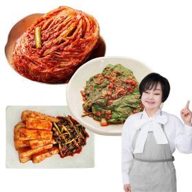 상품 이미지: 빅마마 이혜정의 맛있는 김치 3종(포기김치 8.5kg+총각김치 2kg+깻잎김치 0.5...