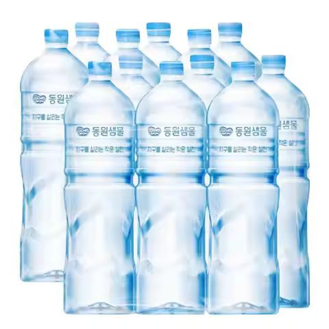 상품 이미지: 동원샘물 2lx6병 생수 유무라벨 혼용출고