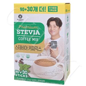 상품 이미지: 맥널티 스테비아 커피믹스 기획상품 90+30스틱(120개입) 무설탕 제로 커피