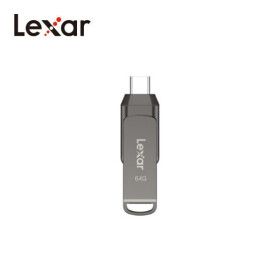 상품 이미지: Lexar 렉사 듀얼 드라이브 USB메모리 D400 USB 3.1 Type-C 64GB