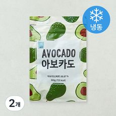 상품 이미지: 딜라잇가든 페루산 아보카도 다이스드 (냉동), 2개, 500g