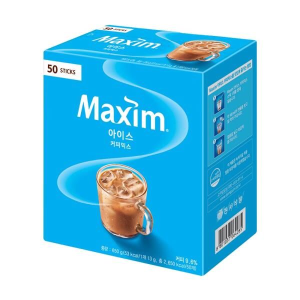 상품 이미지: 맥심 아이스 커피믹스 50T x 1개