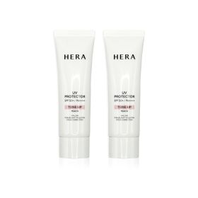 상품 이미지: 헤라 UV 유브이 프로텍터 톤업 선크림 피치 SPF50+PA++++ 50ml 2개