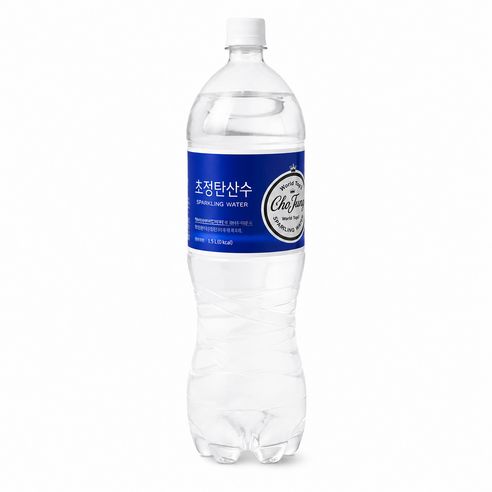 상품 이미지: 초정탄산수 플레인, 1.5L, 12개