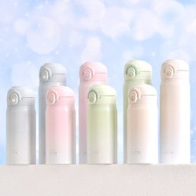 상품 이미지: 1+1)고품질 디유 스텐316 원터치 2중진공 텀블러 그라데이션 보온병 보온보냉병