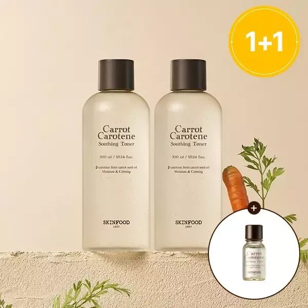 상품 이미지: [스킨푸드][1+1]캐롯 카로틴 수딩 토너 300ml + (증정)토너14ml