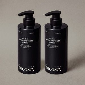상품 이미지: 트리코닉스 트리코엑스 탈모완화 두피볼륨 블랙샴푸 500ml 2개