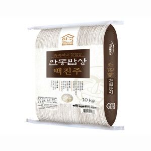 상품 이미지: (현대Hmall)한국라이스텍_안동밥상 백진주 10kg 백미