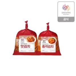 상품 이미지: [Tday]종가 맛김치900g + 총각김치850g