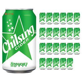 상품 이미지: 롯데 칠성사이다 355ml x 24캔