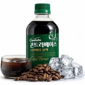 상품 이미지: 칸타타 콘트라베이스 디카페인 블랙 500ml 24개