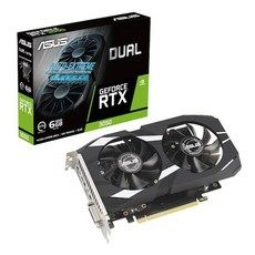 상품 이미지: 에이수스 DUAL 지포스 RTX 3050 D6 6GB 그래픽카드 인텍앤컴퍼니, DUAL-RTX3050-6G