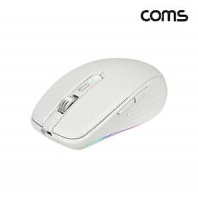 상품 이미지: COMS (RT684) LED 무선 블루투스 혼용 마우스 화이트 White