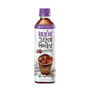 상품 이미지: 레쓰비 그란데 헤이즐넛 500ml 24펫 헤이즐넛커피/대용량커피/커피음료/부드러운커피/라떼음료