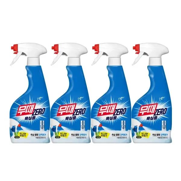 상품 이미지: 무때ZERO 욕실용 500ml, 4개