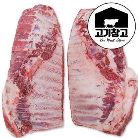 상품 이미지: 스페어립원육(2피스)  3.8kg~5.3kg 선택 삼겹갈비/살많고/통스페어립/바베큐용/숯불구이용/텍사스바베큐