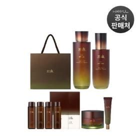 상품 이미지: 내일도착/스킨+에멀전 100ml 추가한율 송담 탄력 기초 세트(스킨+에멀전+아이크림+크림)