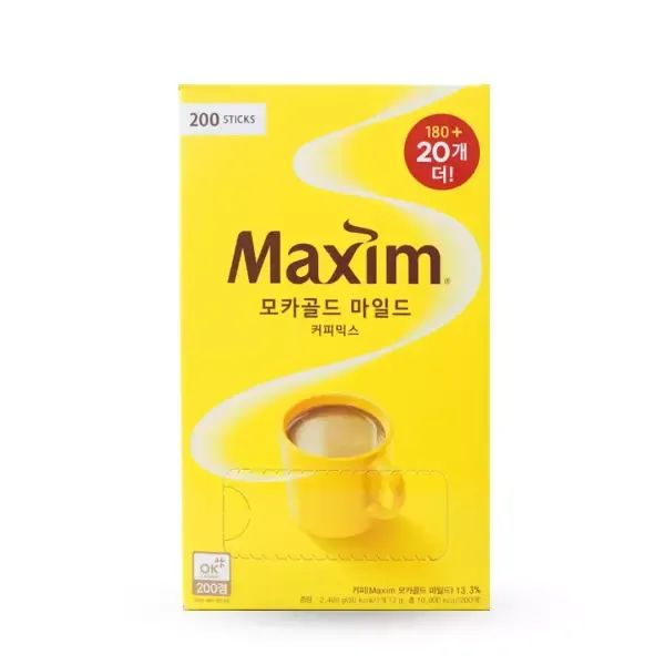 상품 이미지: 맥심 모카골드 마일드 커피믹스 200T (180+20)