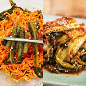 상품 이미지: 전라도할매 국내산 원재료로 만든 얼갈이김치 2kg+열무김치2kg / 총 4kg / 국산 100% 재료 및 제조