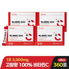 상품 이미지: 맥스 비타민C 3000 90포 4박스 12개월분 (총 360포)