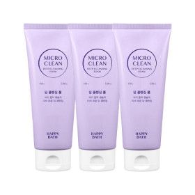 상품 이미지: 해피바스 마이크로 클린 딥 클렌징폼 150g 3개