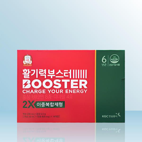 상품 이미지: 정관장 활기력 부스터 (액상 20ml + 정제 400mg) 14개입 / IBY