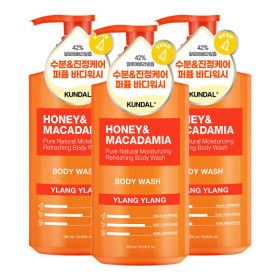 상품 이미지: 쿤달 퓨어 바디워시 12가지향 500ml 3개 택 1 / 36시간 향기 지속