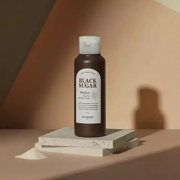 상품 이미지: [스킨푸드][대용량]블랙슈가 엔자임 파우더 워시65g+(증정)에센셜14ml 2개