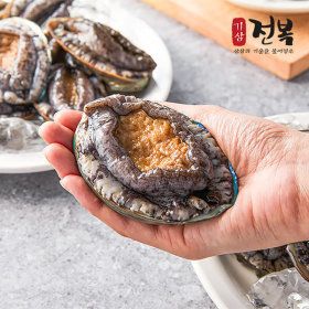 상품 이미지: (신선집중) 5-6미 활전복 1kg 특특대 기삼산지직송 신선특허 내일도착 선물포장