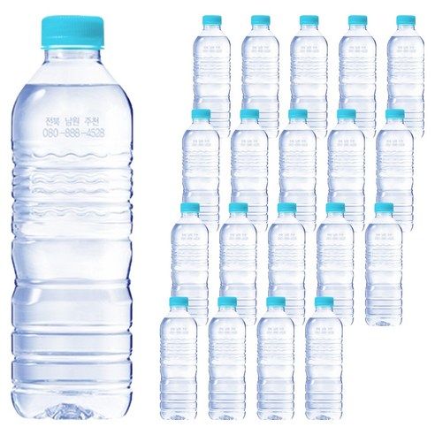 상품 이미지: 가야 G워터 생수 무라벨, 20개, 500ml