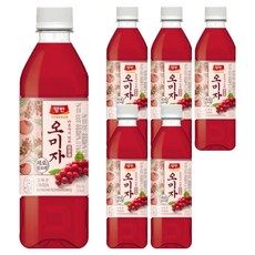 상품 이미지: 양반 오미자 음료, 500ml, 6개
