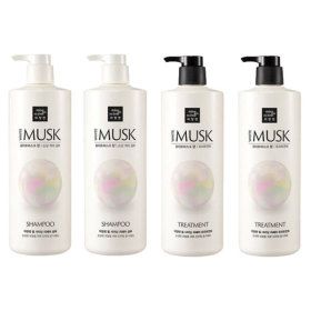상품 이미지: 미쟝센 화이트머스크향 샴푸 1000ML 2개+트리트먼트 1000ML 2개