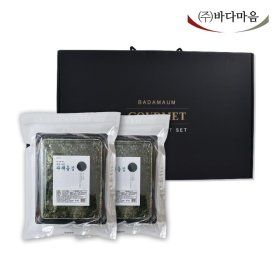상품 이미지: 바다마음 먹기좋게 자른 두번구운 즉석 파래돌김 선물세트