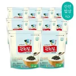 상품 이미지: [광천김] 바삭 바삭한 해물 모둠 김자반 40g x 10봉