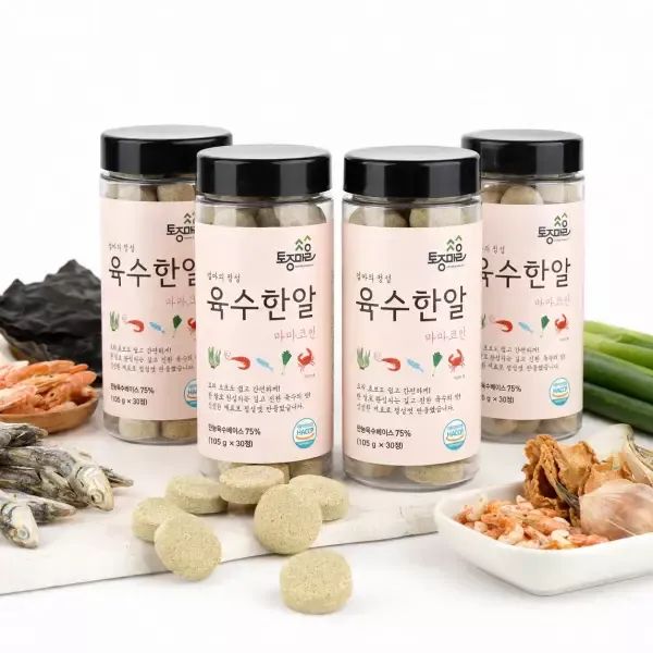 상품 이미지: HACCP인증 마마코인 육수한알 30코인 X 4통 120개