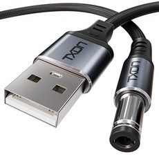 상품 이미지: 티엑스온 USB 전원케이블 DC 5v 외경 5.5mm 케이블, 2m, 1개