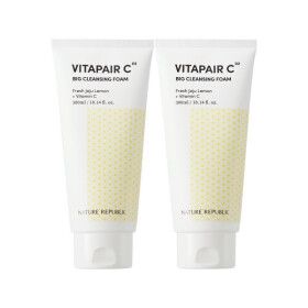 상품 이미지: (대용량/쫀쫀거품) 총 600ml 1+1 비타페어C 빅 클렌징 폼