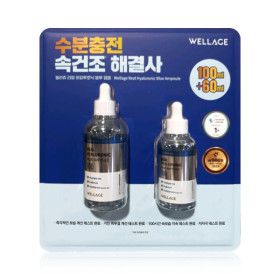 상품 이미지: 웰라쥬 리얼 히알루로닉 블루 100 앰플 100ml + 60ml 1개 -R